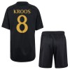 Maglia ufficiale Real Madrid Kroos 8 Alternativa 2023-24 per Bambino